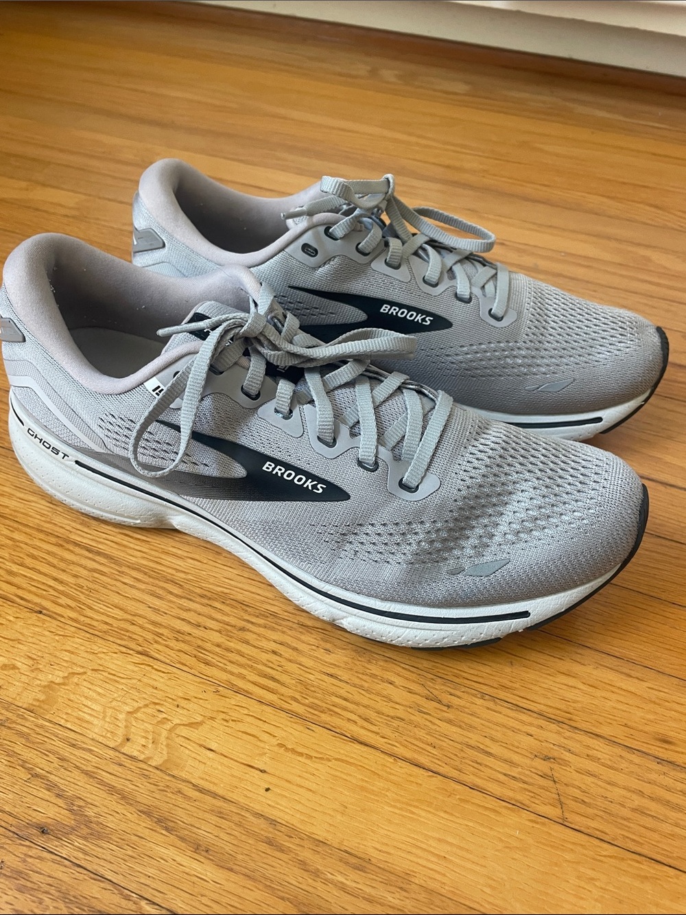Brooks Ghost 15 Alloy Oyster Gray 1103931D098 - size 11